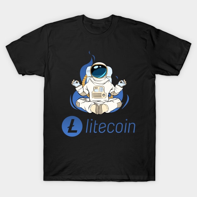 Litecoin ltc Crypto coin Crytopcurrency T-Shirt by JayD World